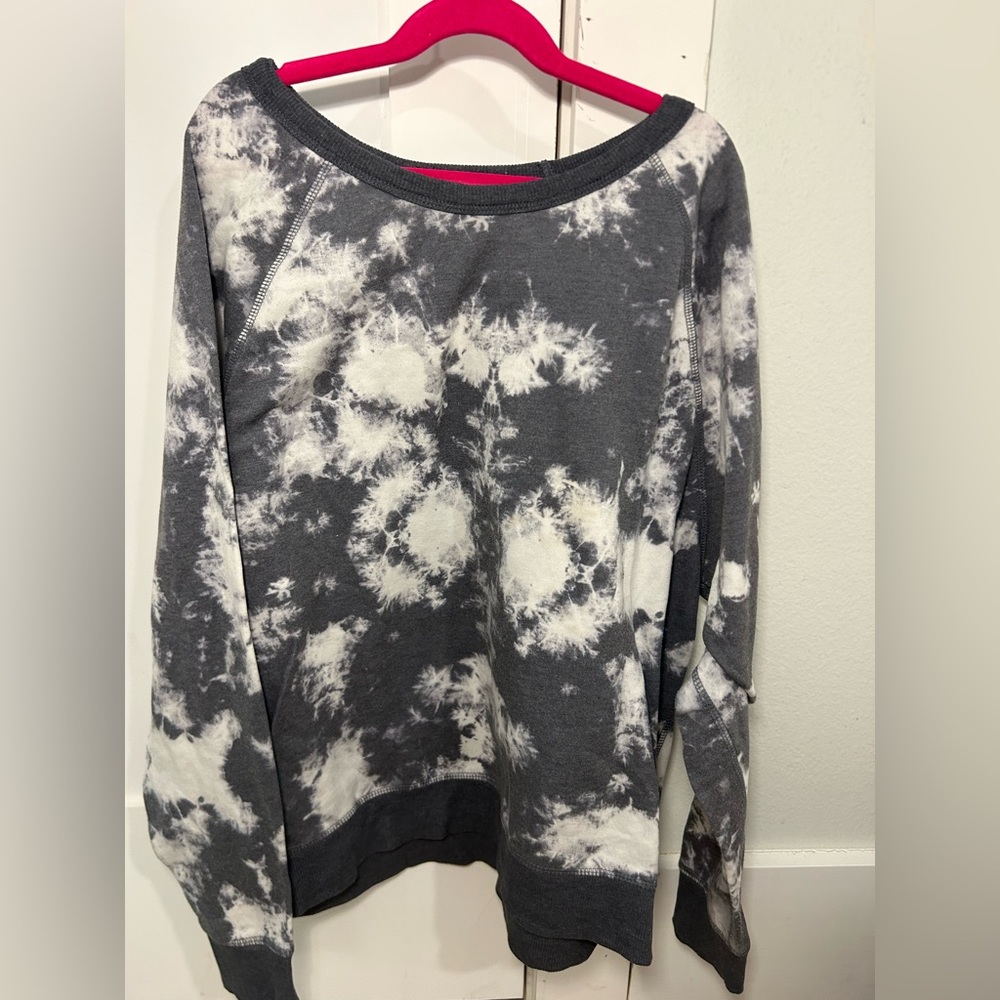 Grayson threads tie dye crewneck jacket